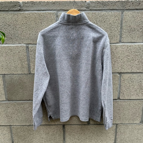 Ralph Lauren Estate-Rib Mockneck Pullover In Grey Men’s Size L - Picture 4 of 9